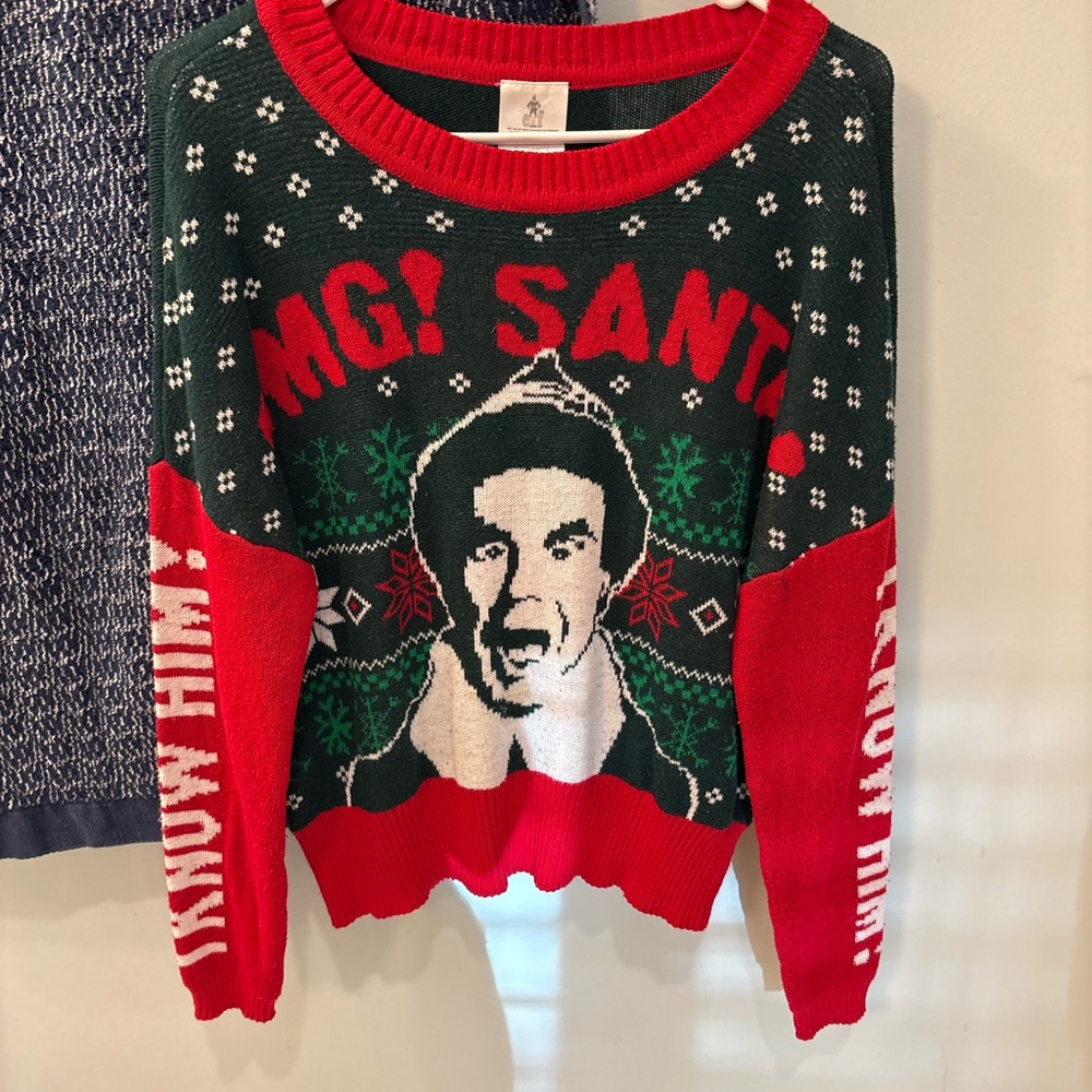 OMG Santa! Festive Christmas Sweater